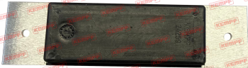 24259 Kempf Gummiauflage, Alu,  225(145)x60(55)x5+17 mm